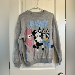 Hybrid Apparel Bluey Gray Sweatshirt